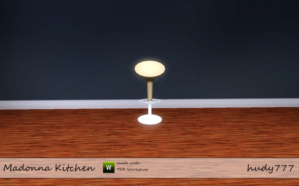 Sims 3 — Madonna Kitchen Stool by hudy777-design — Madonna Kitchen Stool by: hudy777 MADE IN CROATIA