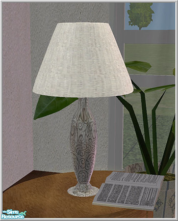 Sims 2 — Living-room1 _TSR new - B43 Silver Lamp by Birgit43 — 