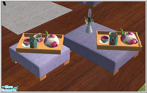 Sims 2 — WZ1 TSR- coffeetable 2-tile by Birgit43 — 