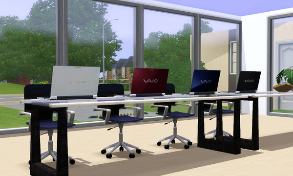 Sims 3 — Laptops Sony Vaio  by joan_martinez — Hello! Since you have a new collection of notebooks, this time is branded