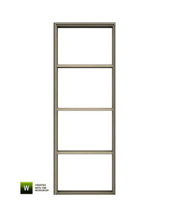 Sims 3 — Liams Corner FullHeightSingle Window by Angela — Liams Corner Buildset Single window, full height. Made by