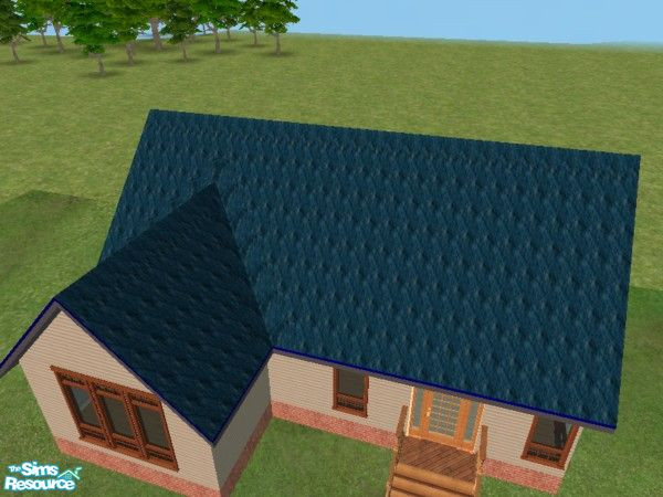 Sims 2 — RS2- Blue by simmyfan2852 — Part of the Roof Set 2