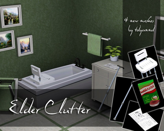 Sims 3 — Elder Clutter by tdyannd — 