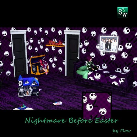 Sims 3 — Nightmare Before Easter by Flovv — I saw yesterday a nice bag, and I wanted to make a similar to it's pattern.