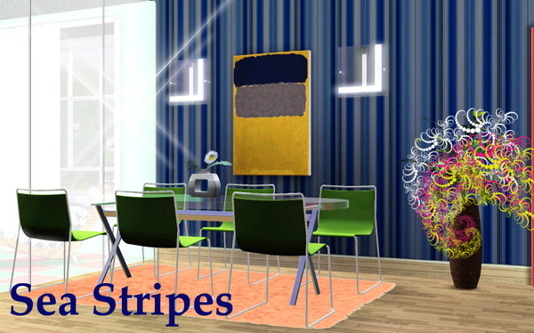 Sims 3 — Sea Stripes by TSR Archive — 