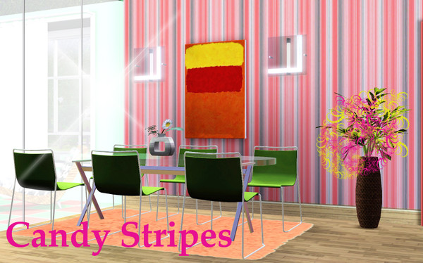 Sims 3 — Candy Stripes by TSR Archive — 