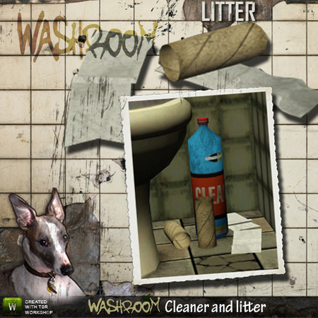 Sims 3 — Bathroom Junk by Cyclonesue — Make any bathroom look totally unclean with a touch of non-class! By Cyclonesue