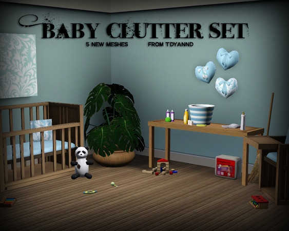 Sims 3 — Baby Clutter Set by tdyannd — A clutter set just for babies as requested by gartee in the TSR forums!