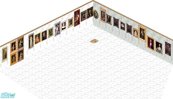 Sims 1 — Stuart Nobility by carriep — Includes: Paintings(24)