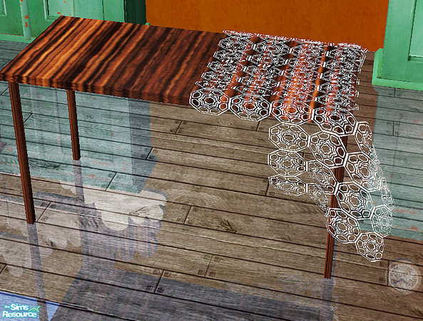 Sims 2 — cloudy - dining table by steffor — 