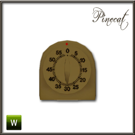 Sims 3 — Kitchen Timer Smoke Alarm 6 by Pinecat — You may need to use the MoveObjects On cheat to place this on a kitchen