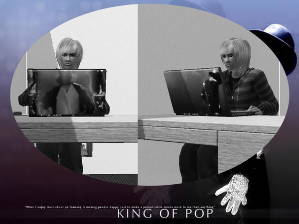 Sims 3 — Michael Jackson Laptops by blake_designs — Michael Jackson Laptops