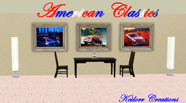 Sims 3 — American Classics by keilorr — America designed and built some of the most iconic automobiles of all time, here