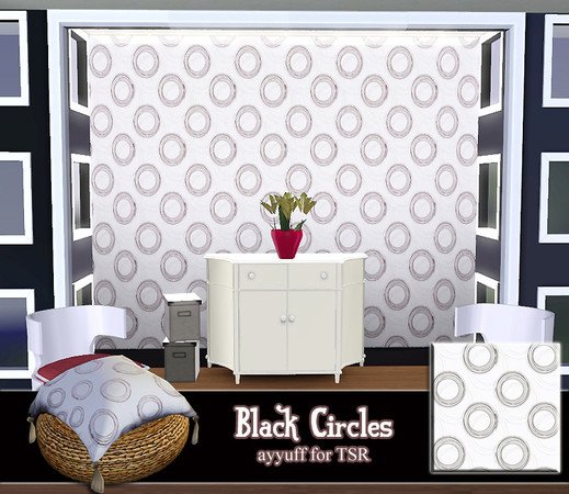 Sims 3 — Black Circles by ayyuff — 