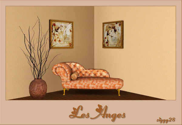 Sims 3 — Les Anges by ziggy28 — A beautiful set of two very unusual pictures by the artist Joadoor. Les Anges means The