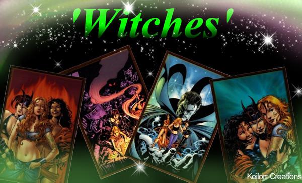 Sims 3 — 'Witches' by keilorr — Four wonderful pieces of work from the acclaimed 'new Spiderman' penciller Mike Deodato
