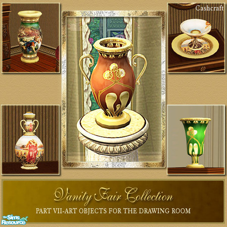 Sims 2 — Vanity Fair Art Objects  - Art Object Recol 2 by Cashcraft — Part VII of the Vanity Fair collection is a