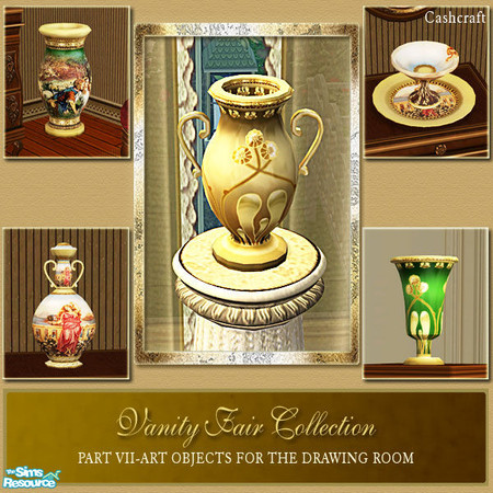 Sims 2 — Vanity Fair Art Objects  - Art Object Recol 1 by Cashcraft — Part VII of the Vanity Fair collection is a