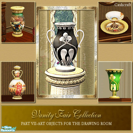 Sims 2 — Vanity Fair Art Objects  - Art Object Recol 10 by Cashcraft — Part VII of the Vanity Fair collection is a