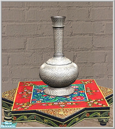 Sims 2 — india set - B43 India Silvervase by Birgit43 — 