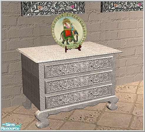 Sims 2 — india set - B43 India Small Commode by Birgit43 — 