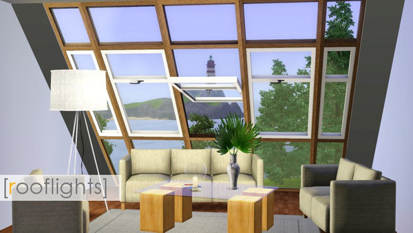 Sims 3 — Rooflights by madaya74 — I build this rooflights some weeks ago for a contest I entered on simforum.de. Theme