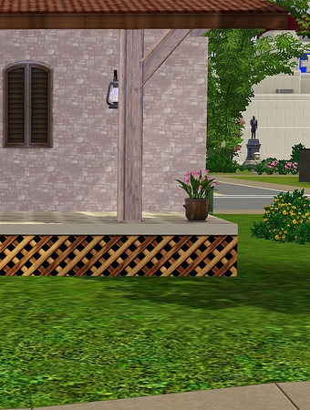 Sims 3 — Colonne wester left by dyokabb — By Dyokabb for TSR Vertices = 524 ; facettes = 316