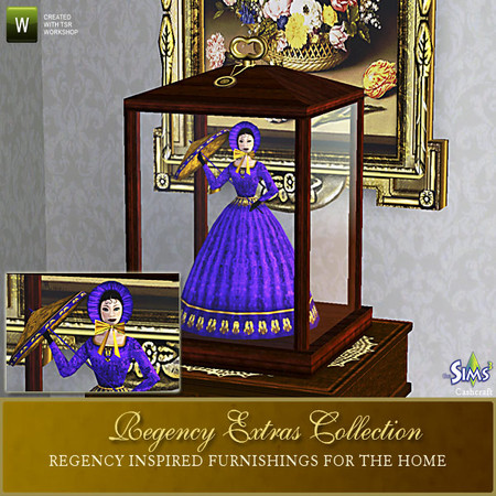 Sims 3 — Collectible Doll 002 by Cashcraft — Another Victorian collectible fashion doll, created by Cashcraft,