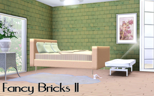 Sims 3 — Fancy Bricks II by TSR Archive — Pattern made by Pralinesims for TSR