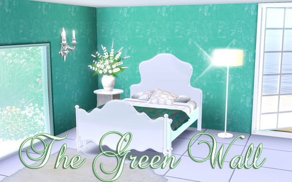 Sims 3 — The Green Wall by TSR Archive — Pattern made by Pralinesims for TSR