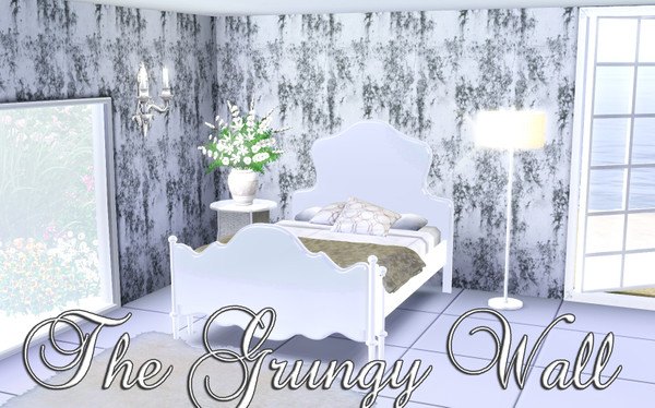 Sims 3 — The Grungy Wall by TSR Archive — Pattern made by Pralinesims for TSR (Miscellaneous)