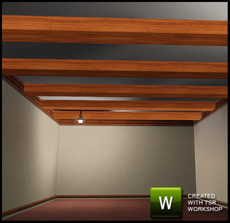 Sims 3 — Ceiling Beam 1x5 by sim_man123 — Ceiling Beam 1x5, made by sim_man123 from TSR. TSRAA