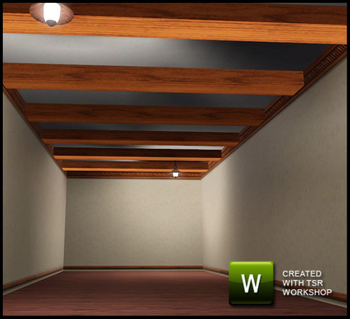 Sims 3 — Celing Beam 1x4 by sim_man123 — Ceiling Beam 1x4, made by sim_man123 from TSR. TSRAA.