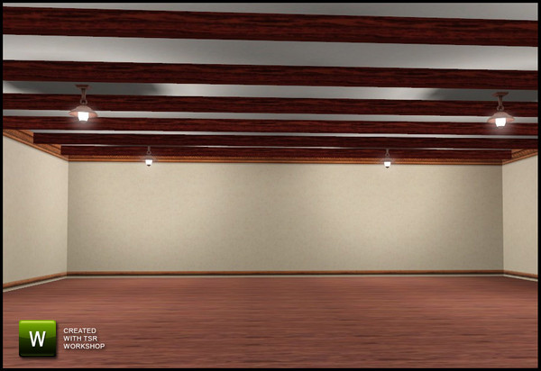 Sims 3 — Ceiling Rafter 1x10 by sim_man123 — Ceiling Rafter 1x10, made by sim_man123 from TSR. TSRAA.