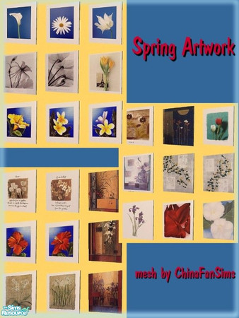 Sims 2 — Community Project Paintings 2 by simscom — Brought to you by the Sims2 Community Project....Please enjoy this