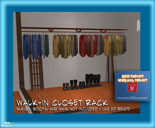 Sims 2 — Community Project: Walkin Closet by simscom — Brought to you by the Sims2 Community Project....Please enjoy this