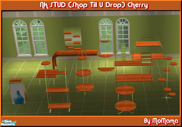 Sims 2 — NK STUD Cherry by MoMama — I've corrupted AnoeskaB's Shop Till You Drop set a bit and come up with Shop Til U