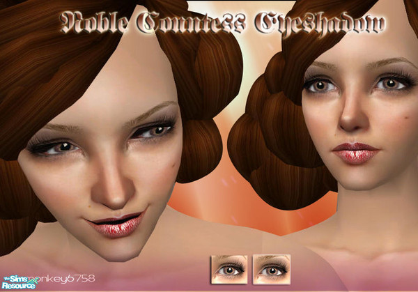 Sims 2 — Noble Countess Eyeshadow by monkey6758 — 