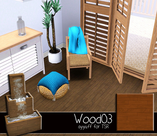 Sims 3 — Wood Pattern03 by ayyuff — 