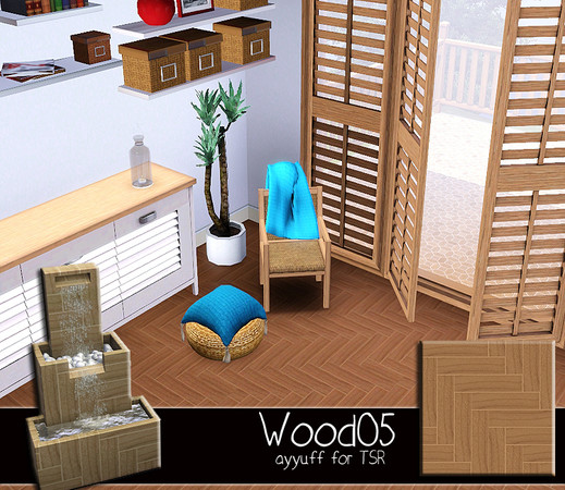 Sims 3 — Wood Pattern05 by ayyuff — 