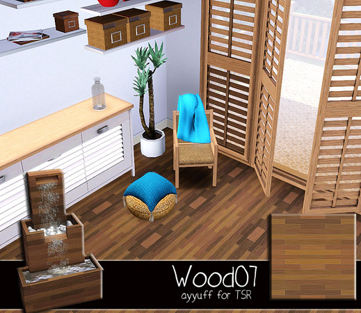 Sims 3 — Wood Pattern07 by ayyuff — 