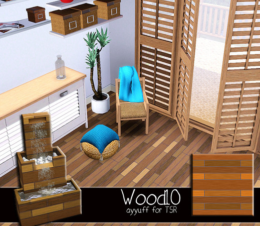 Sims 3 — Wood Pattern10 by ayyuff — 