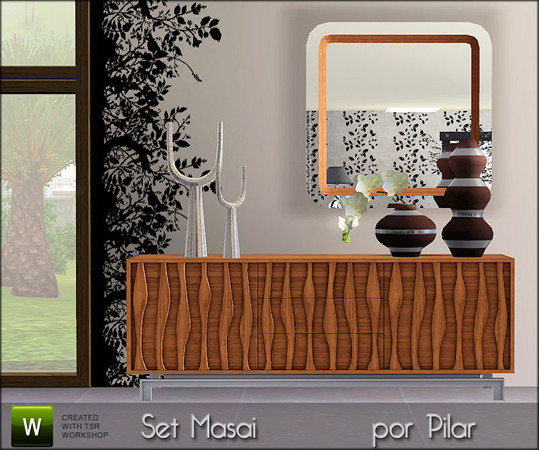 Sims 3 — Dining Masai  by Pilar — 