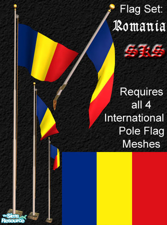 Sims 2 — Flag Set - Romania by 71robert13 — 