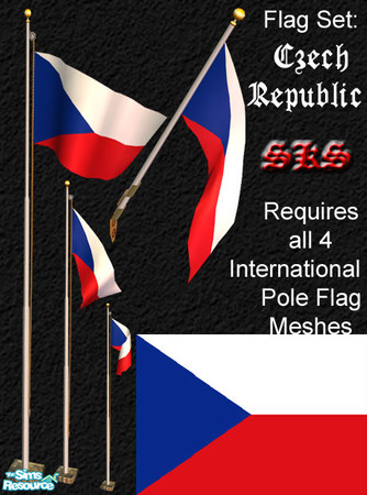 Sims 2 — Flag Set - Czech Republic by 71robert13 — 