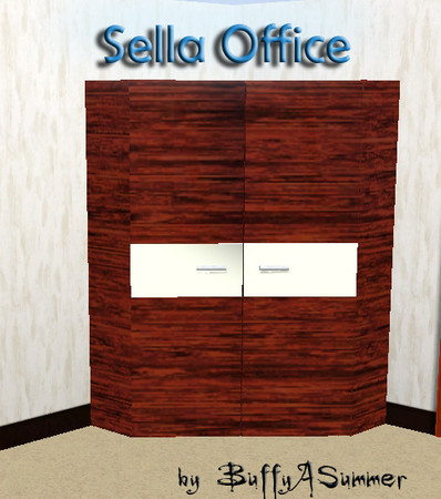 Sims 3 — BuffyASummer_Sella_Office_BookselfPt4 by BuffSumm — created by BuffyASummer