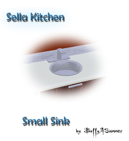 Sims 3 — BuffyASummer_Sella_Kitchen_Sink by BuffSumm — created by BuffyASummer