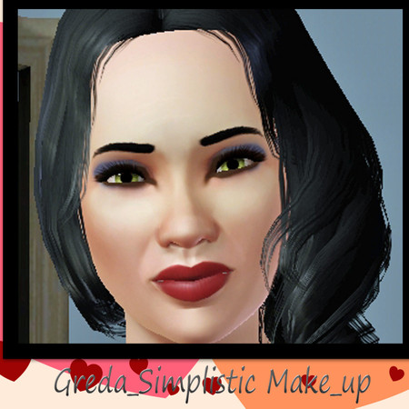 Sims 3 — Greda_Simplistic Make-Up by Greda — 