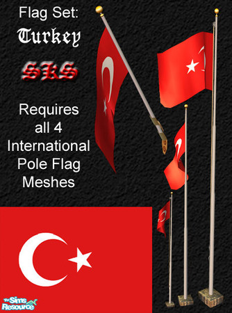 Sims 2 — Flag Set - Turkey by 71robert13 — 