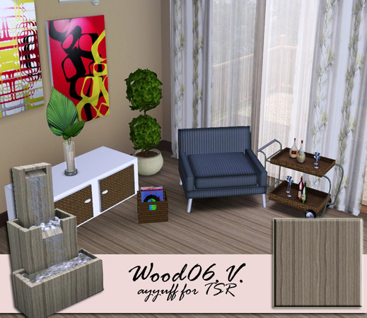 Sims 3 — Wood06_V. by ayyuff — 